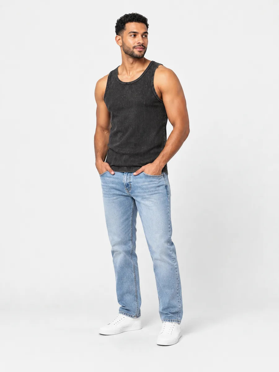 Tanktop im Washed-Look